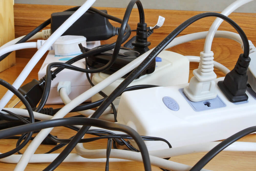 overloaded power strips